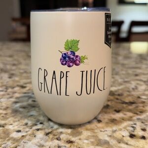 Rae Dunn Insulated Stainless Steel Wine Tumbler - NWT